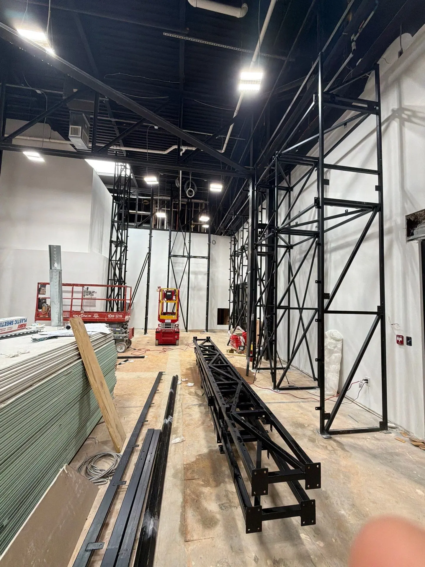 Steel framing construction